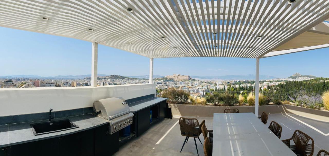 Acropolis Residence #Rooftop#360-Degree City Views #Unoblu Афины Экстерьер фото